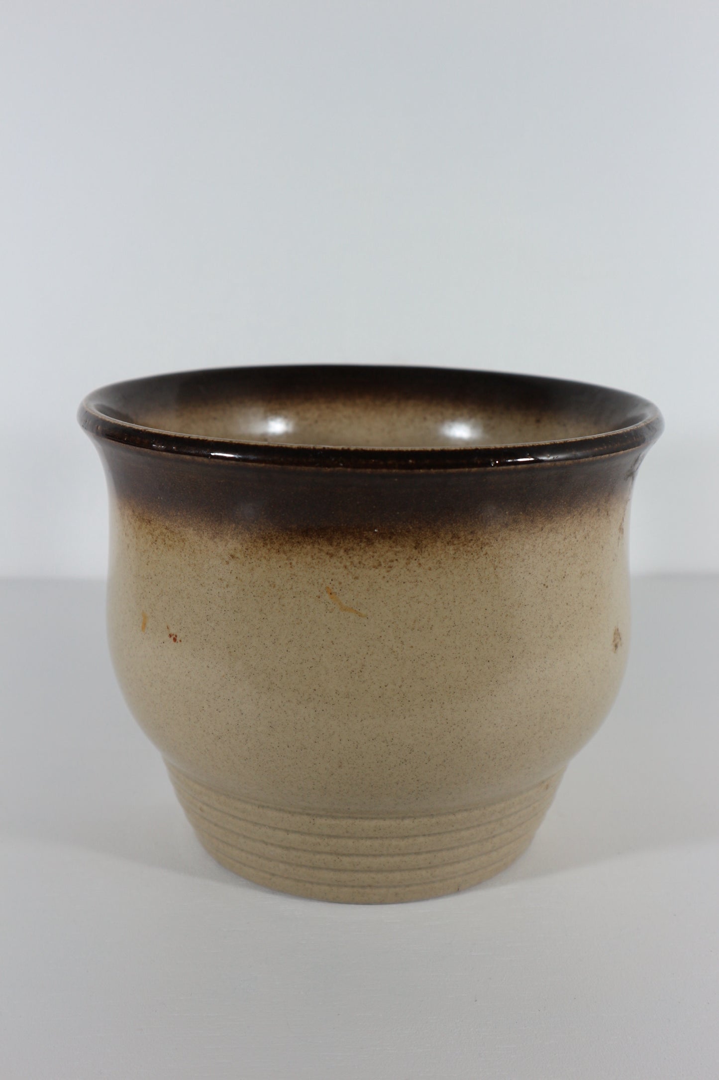 Bloempot beige