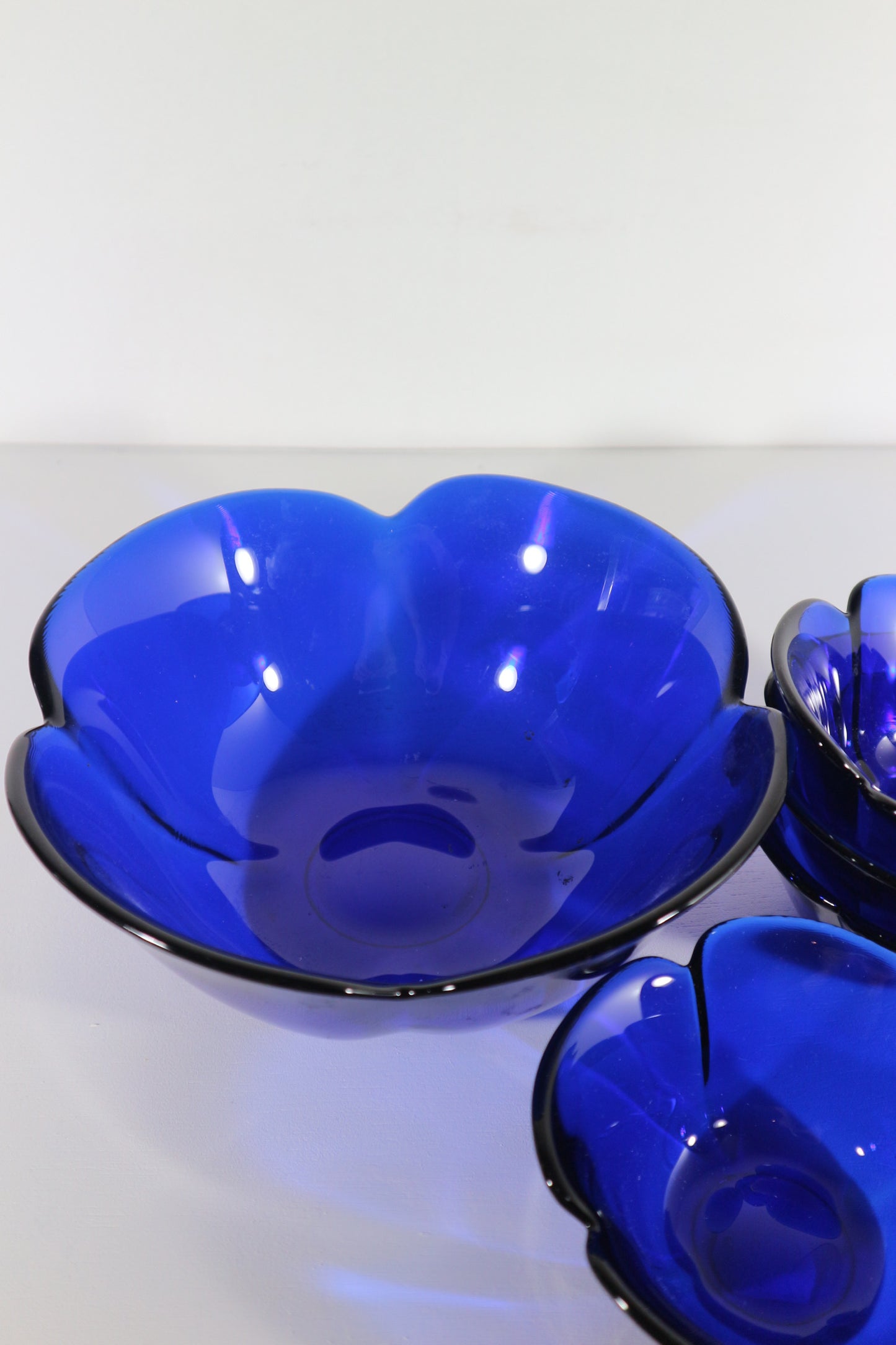Schalen set blauw