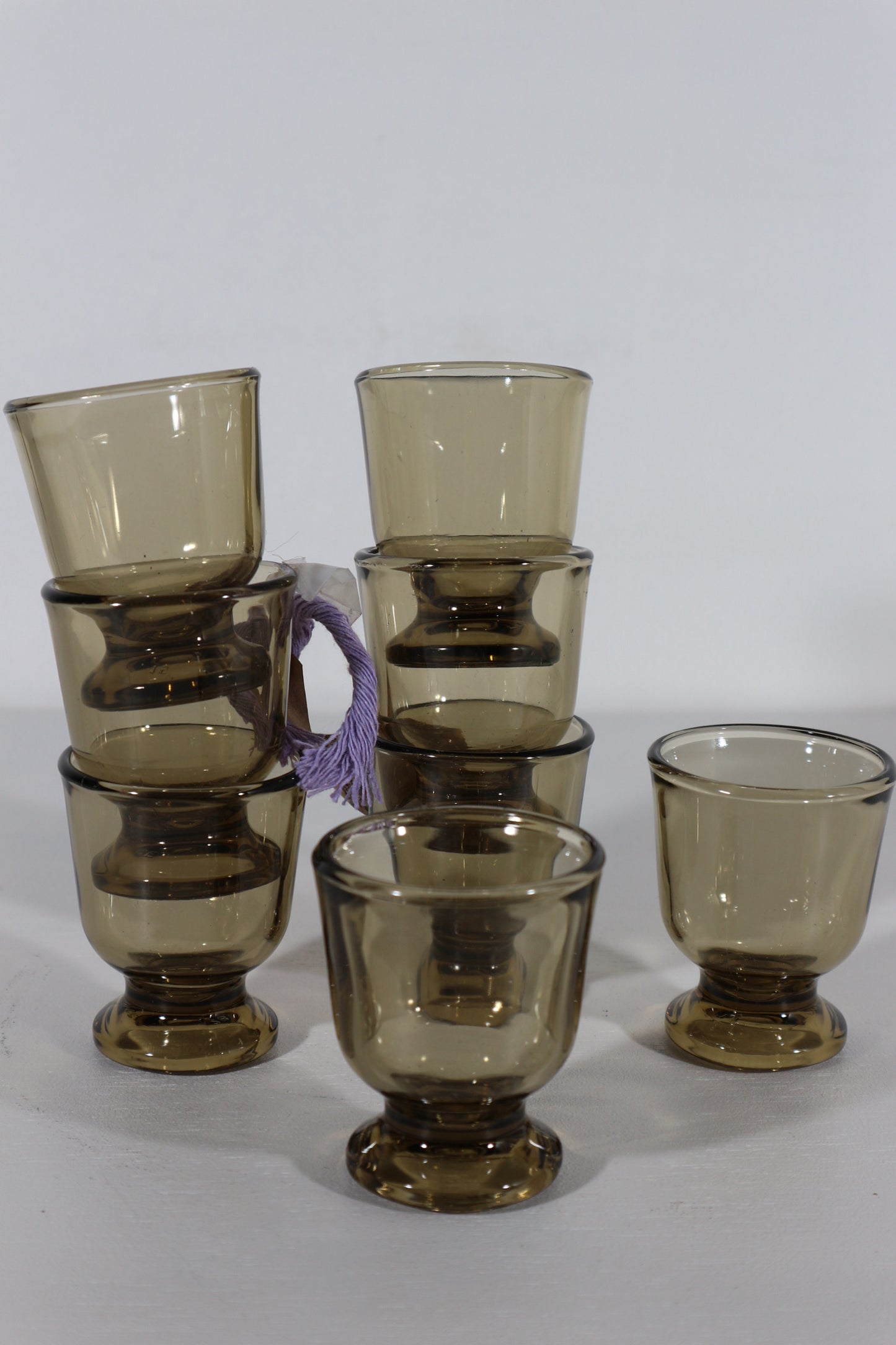 Eierdopjes rookglas