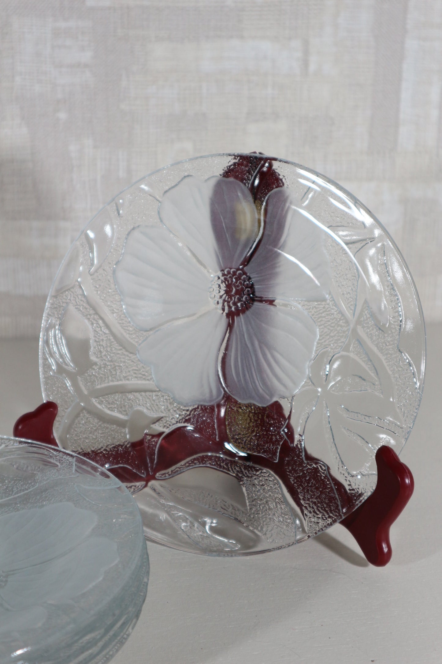 Gebakschotels glas bloem