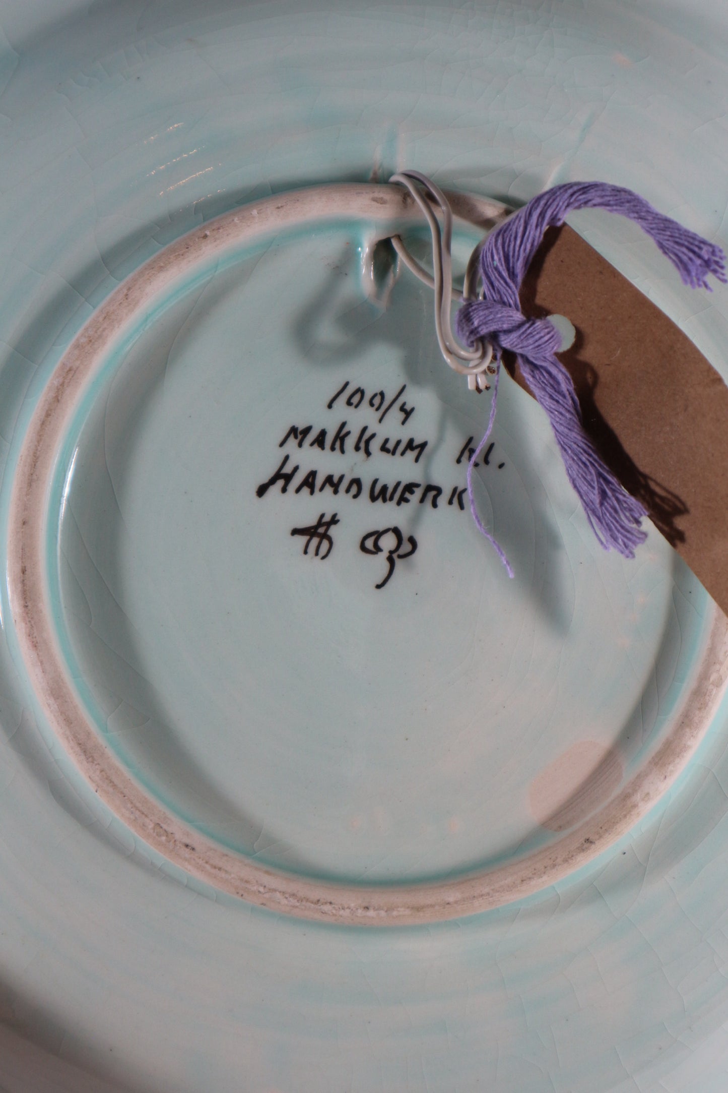 Wandschaal Makkum handwerk
