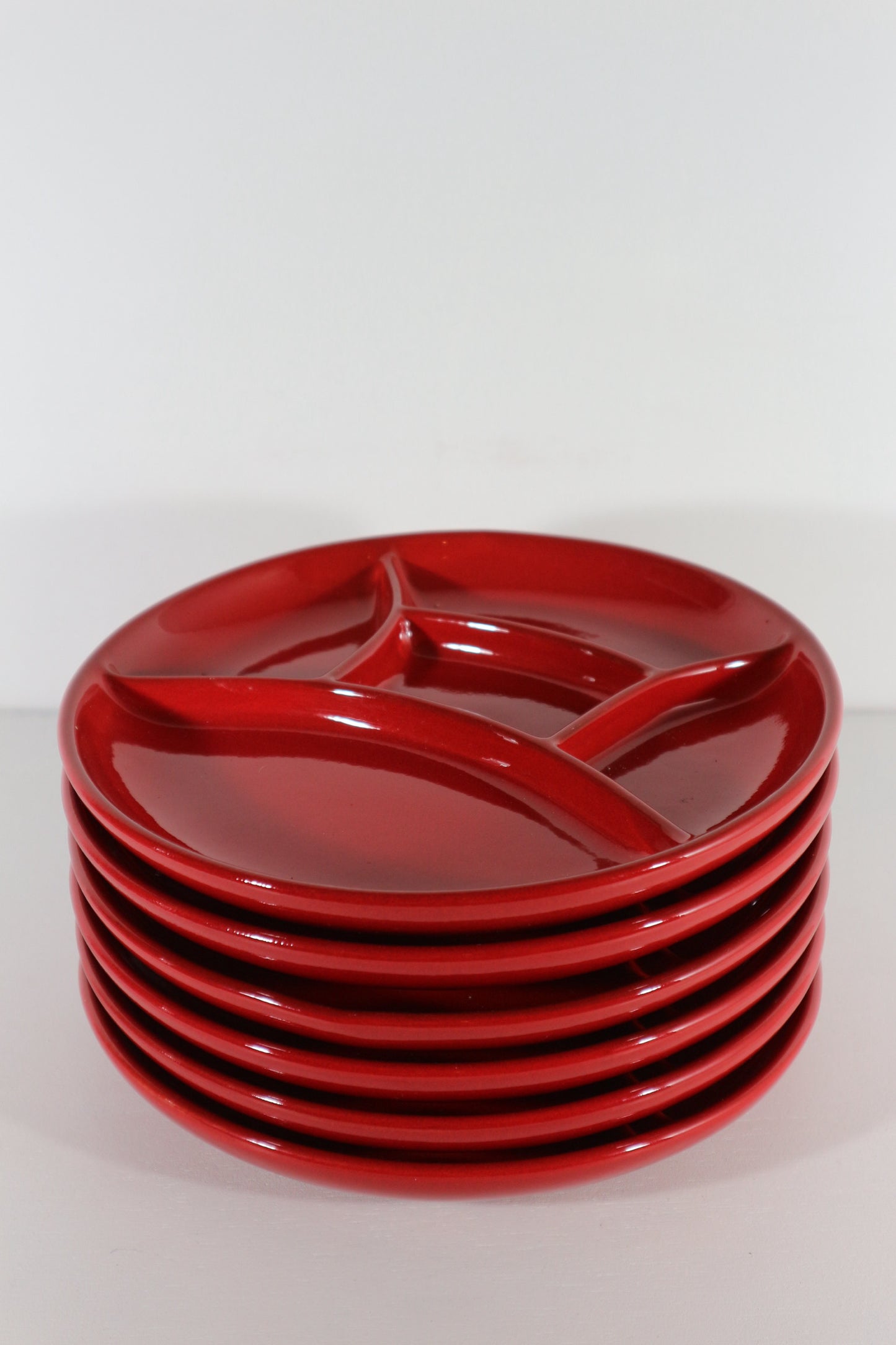 Gourmet borden rood