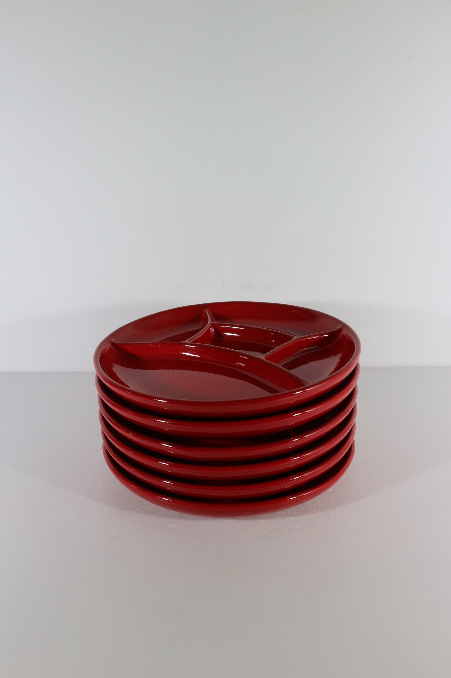 Gourmet borden rood