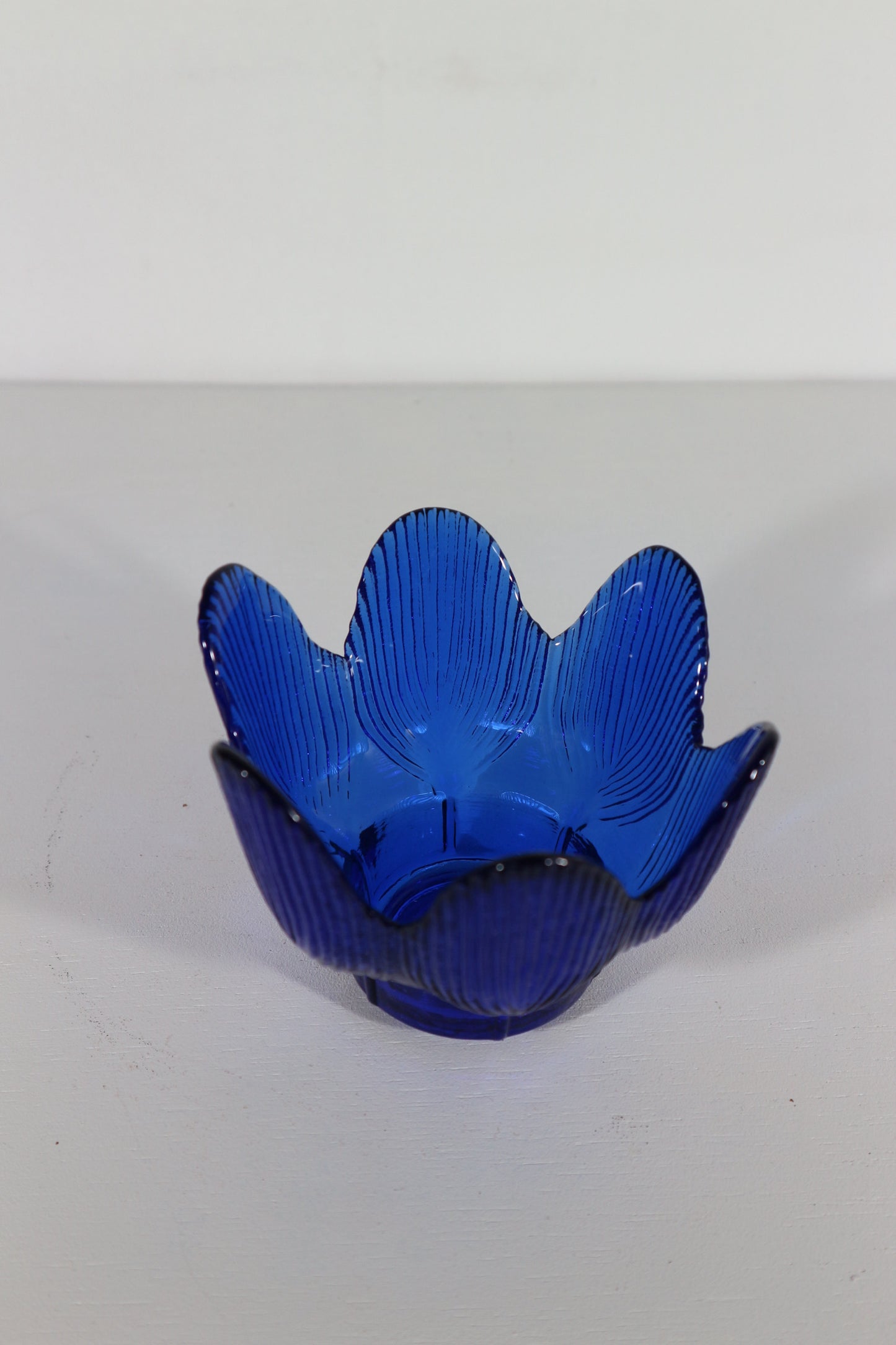 Waxinelichthouder blauw