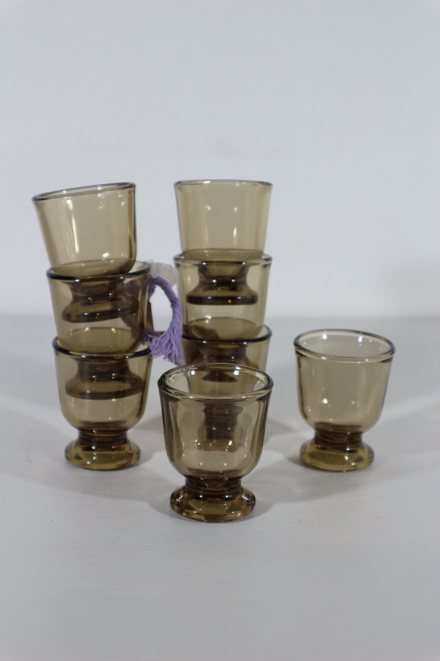 Eierdopjes rookglas