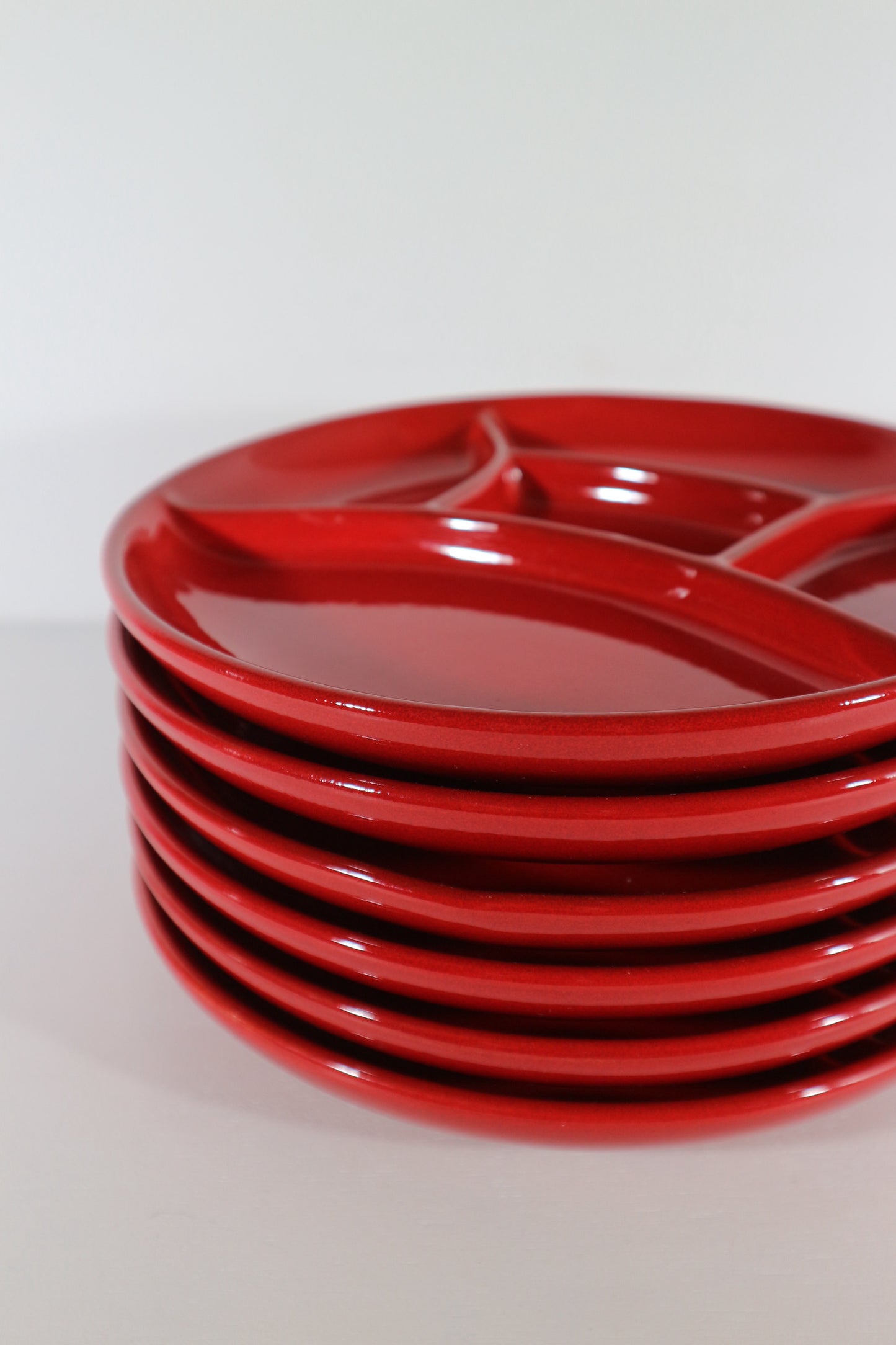 Gourmet borden rood