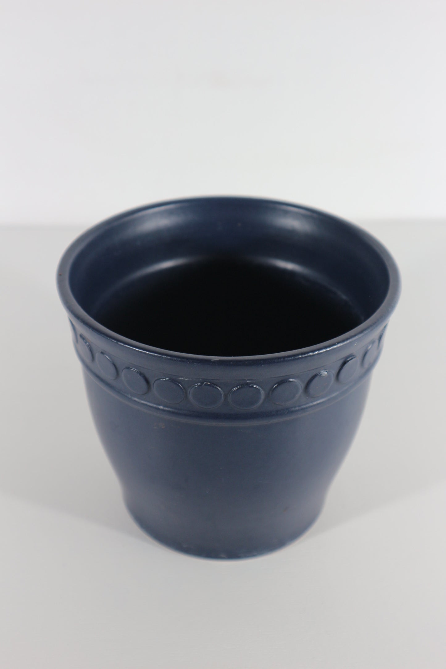 Bloempot blauw