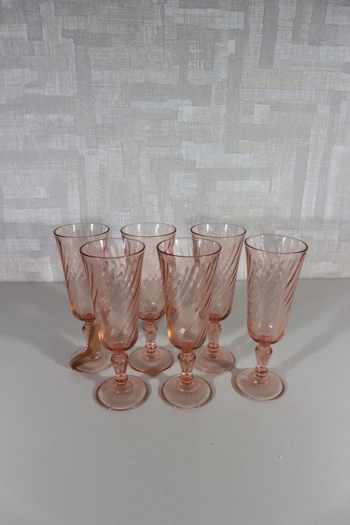 Champagne glazen Rosaline