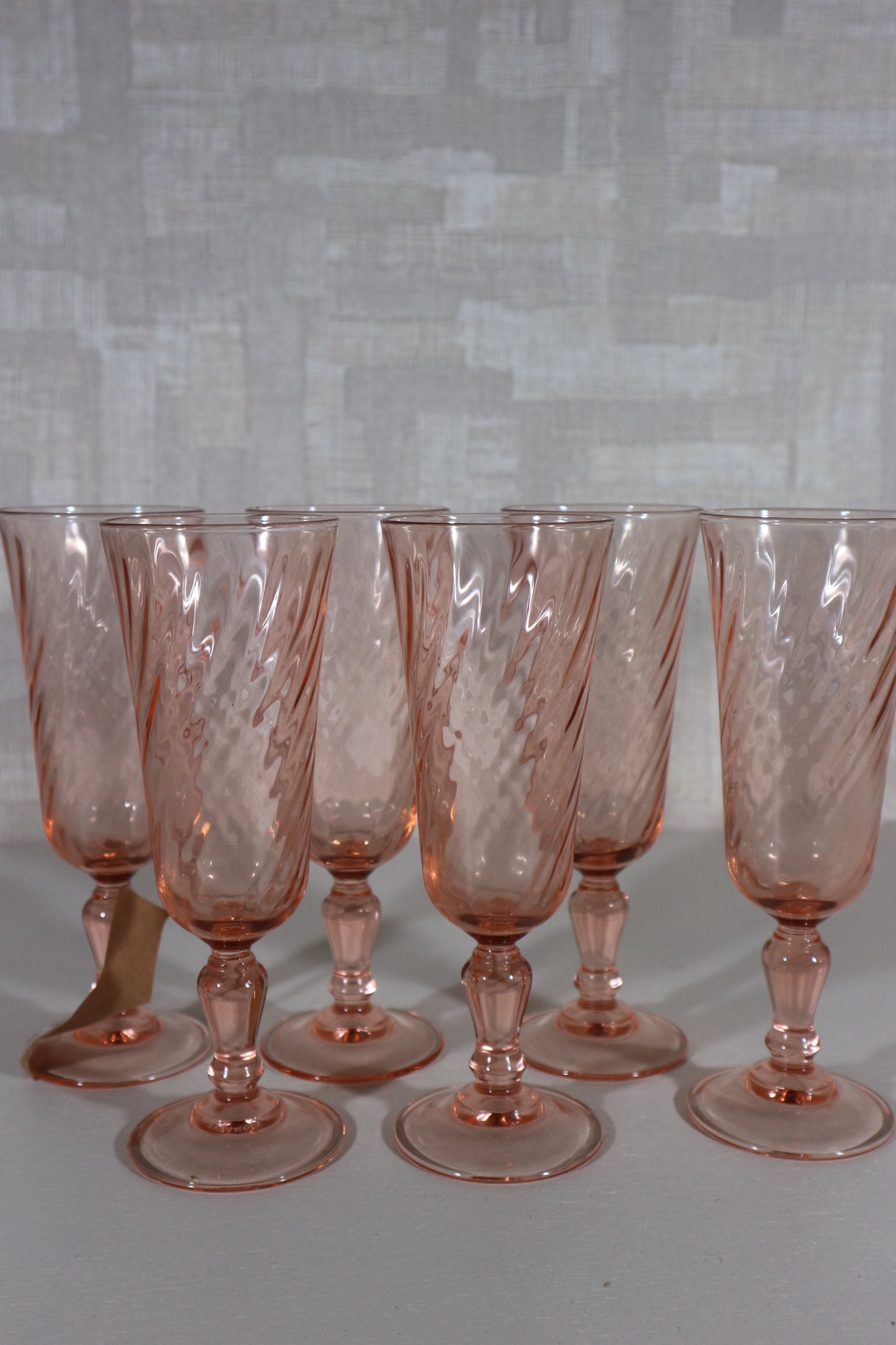 Champagne glazen Rosaline