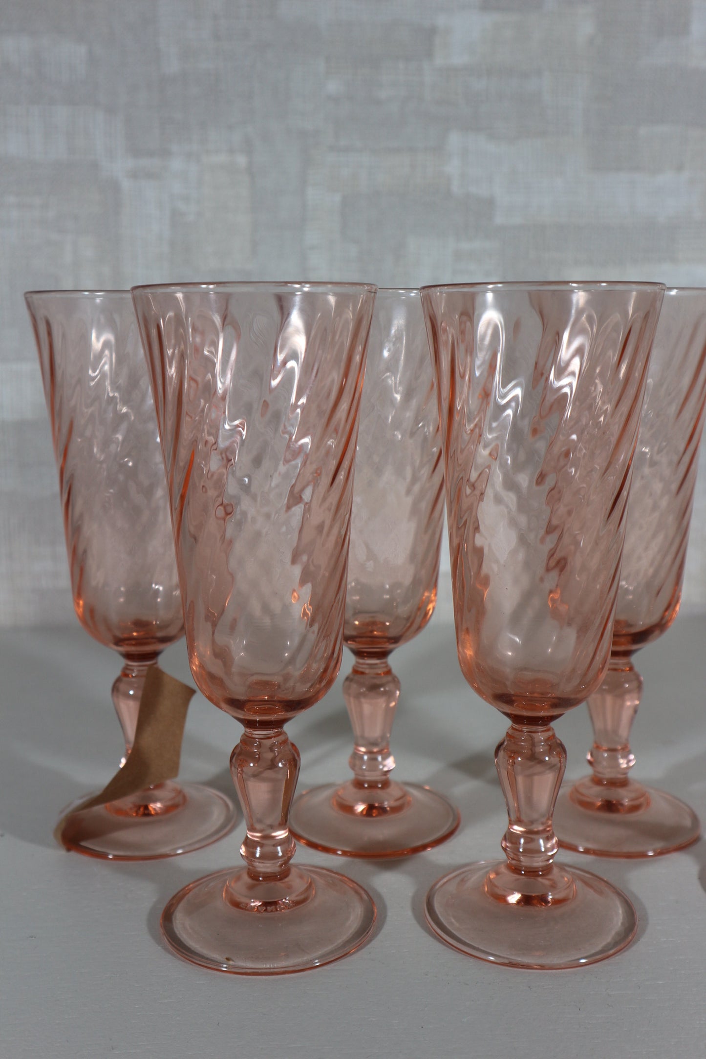 Champagne glazen Rosaline