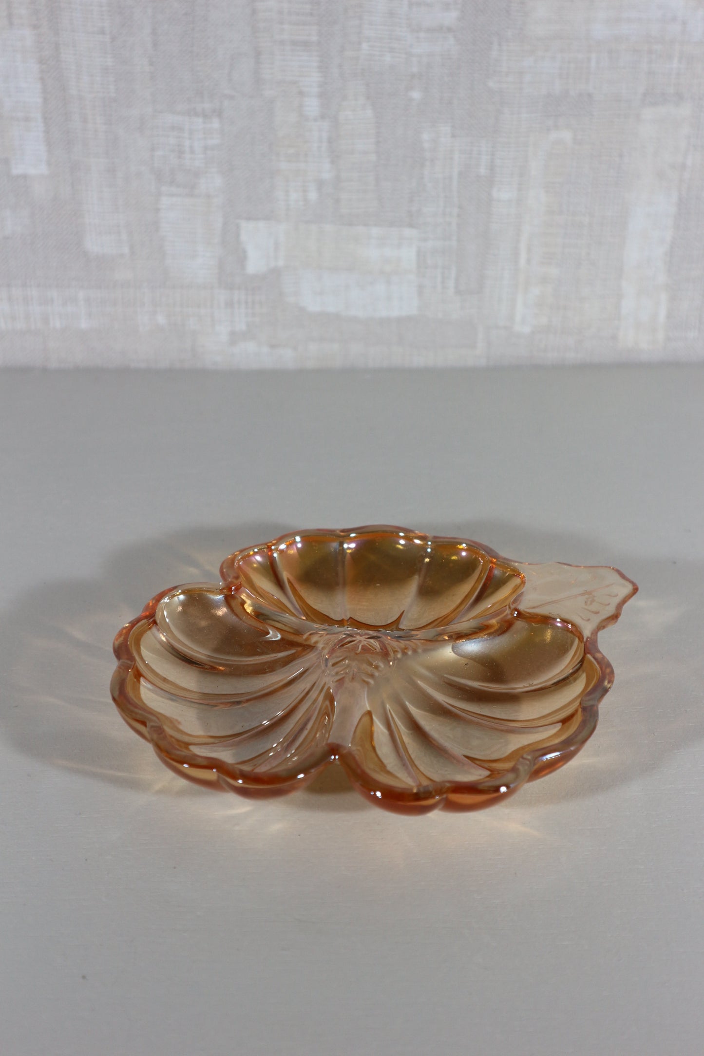 Schaaltje klaver carnivalglas