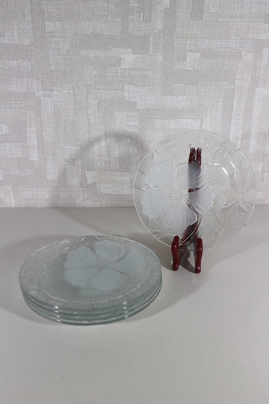 Gebakschotels glas hibiscus