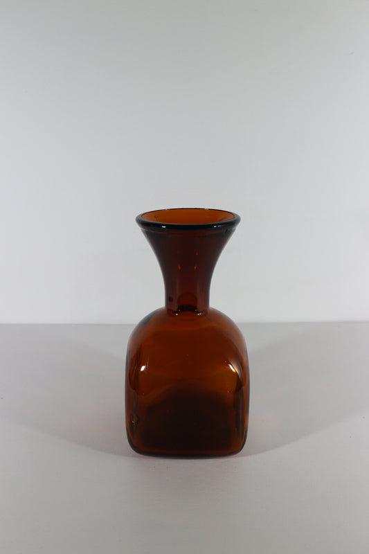 Vaas bruin glas