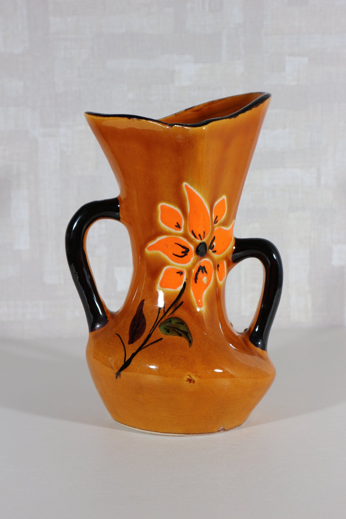 Vaas Flora oranje