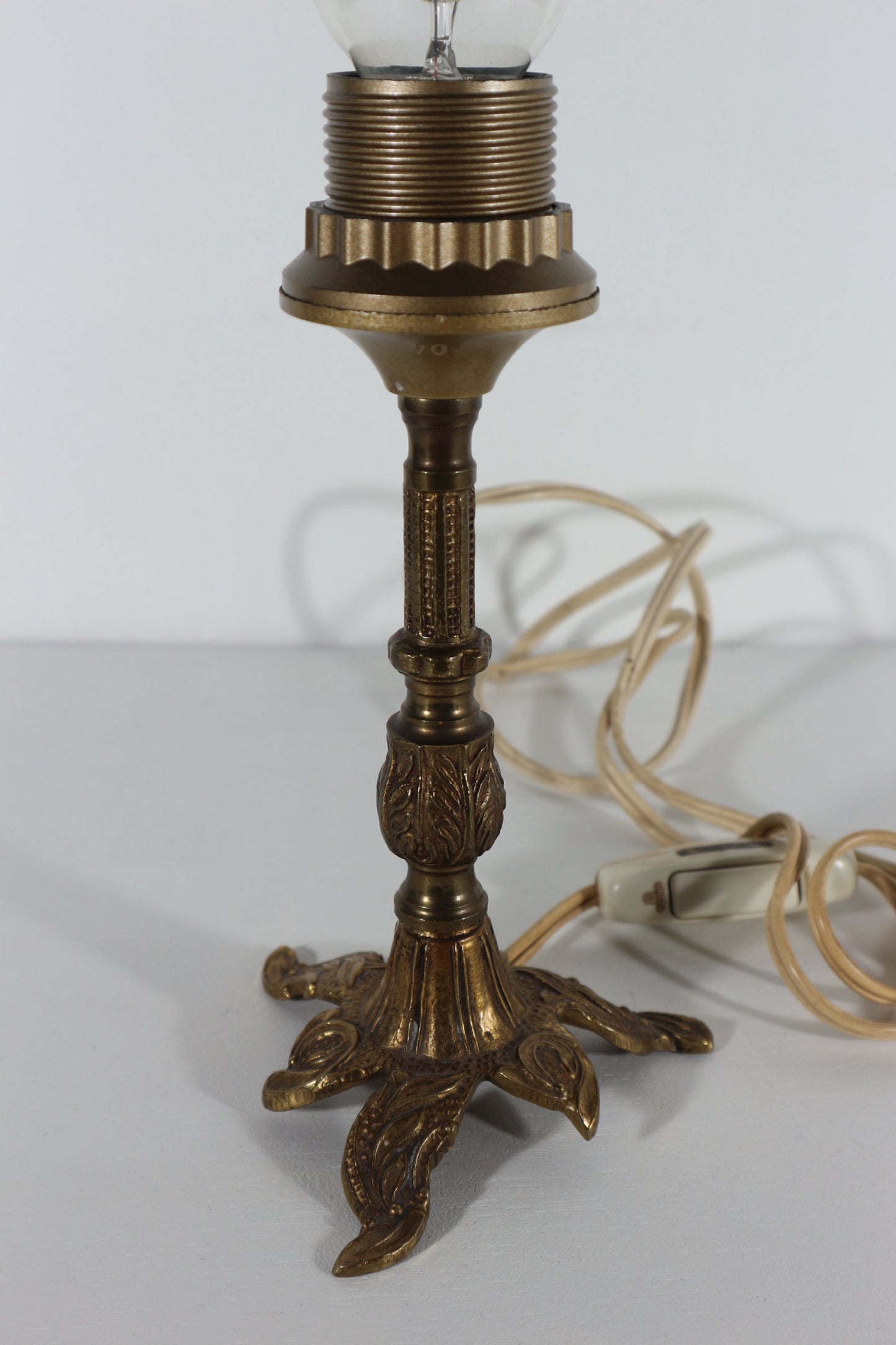 Lamp messing voet