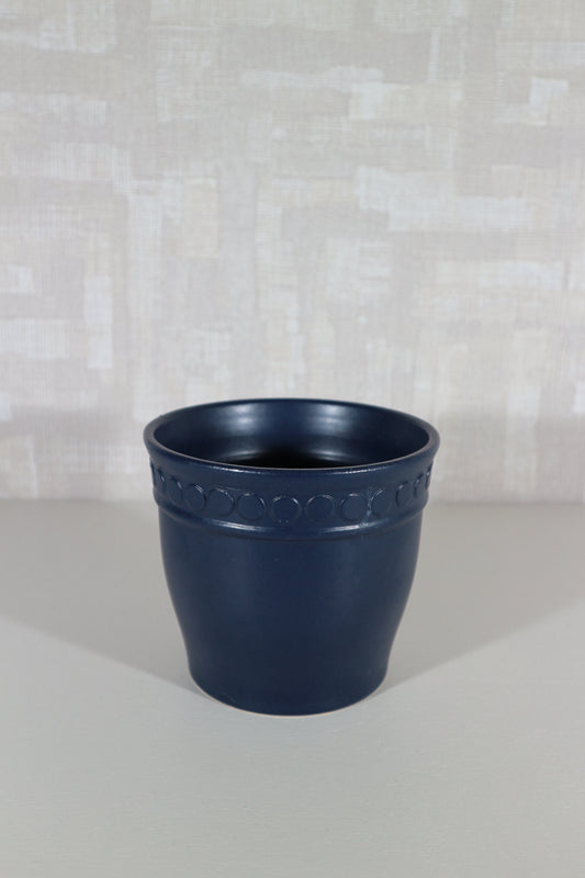 Bloempot blauw