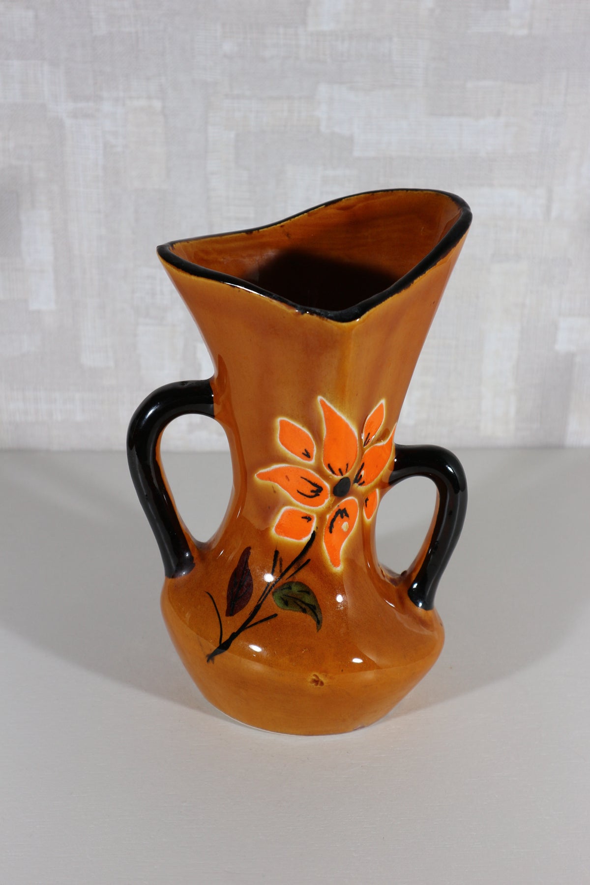 Vaas Flora oranje