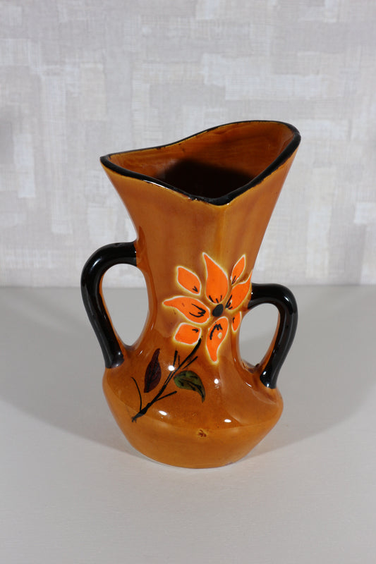 Vaas Flora oranje