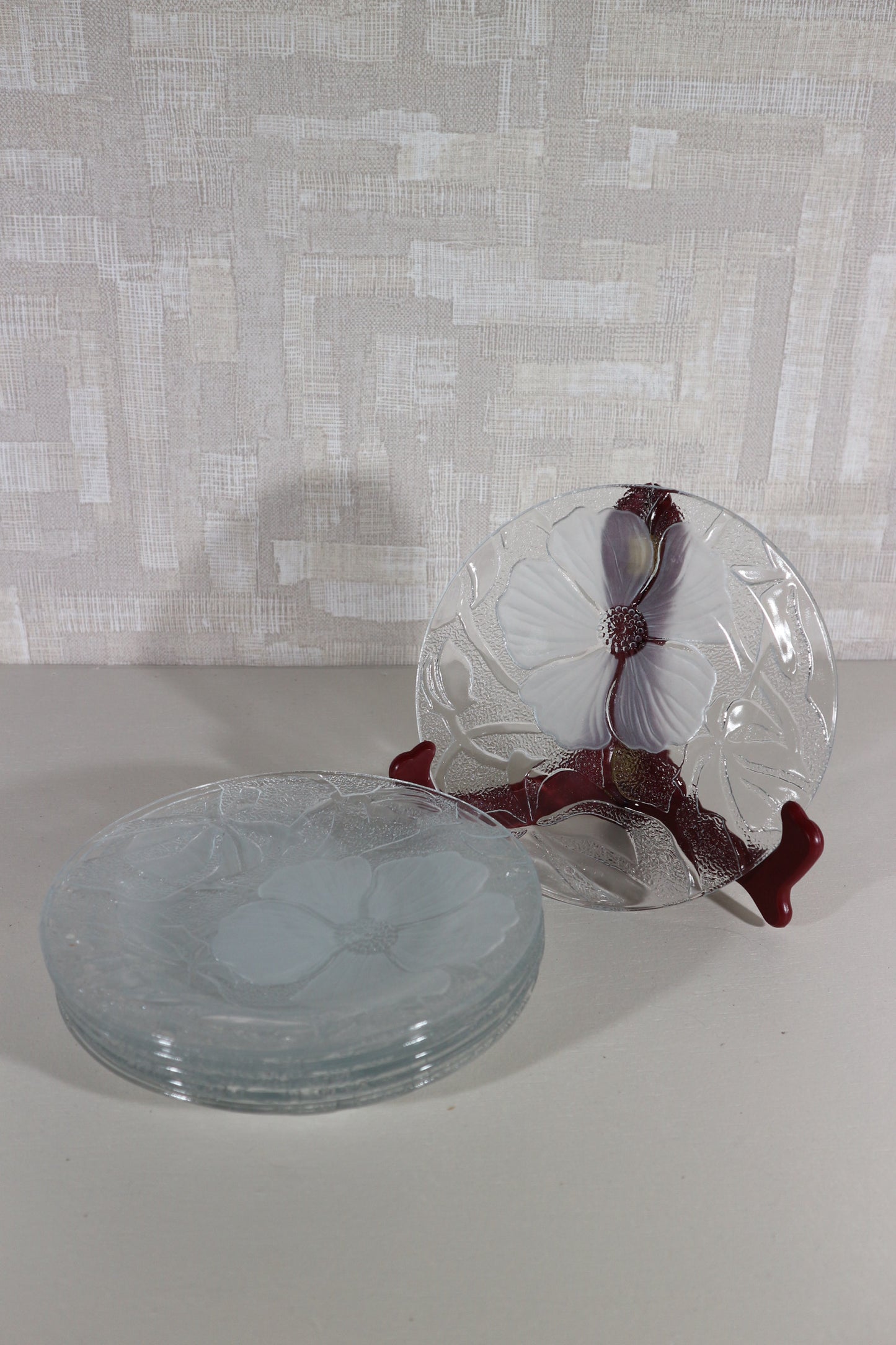 Gebakschotels glas bloem